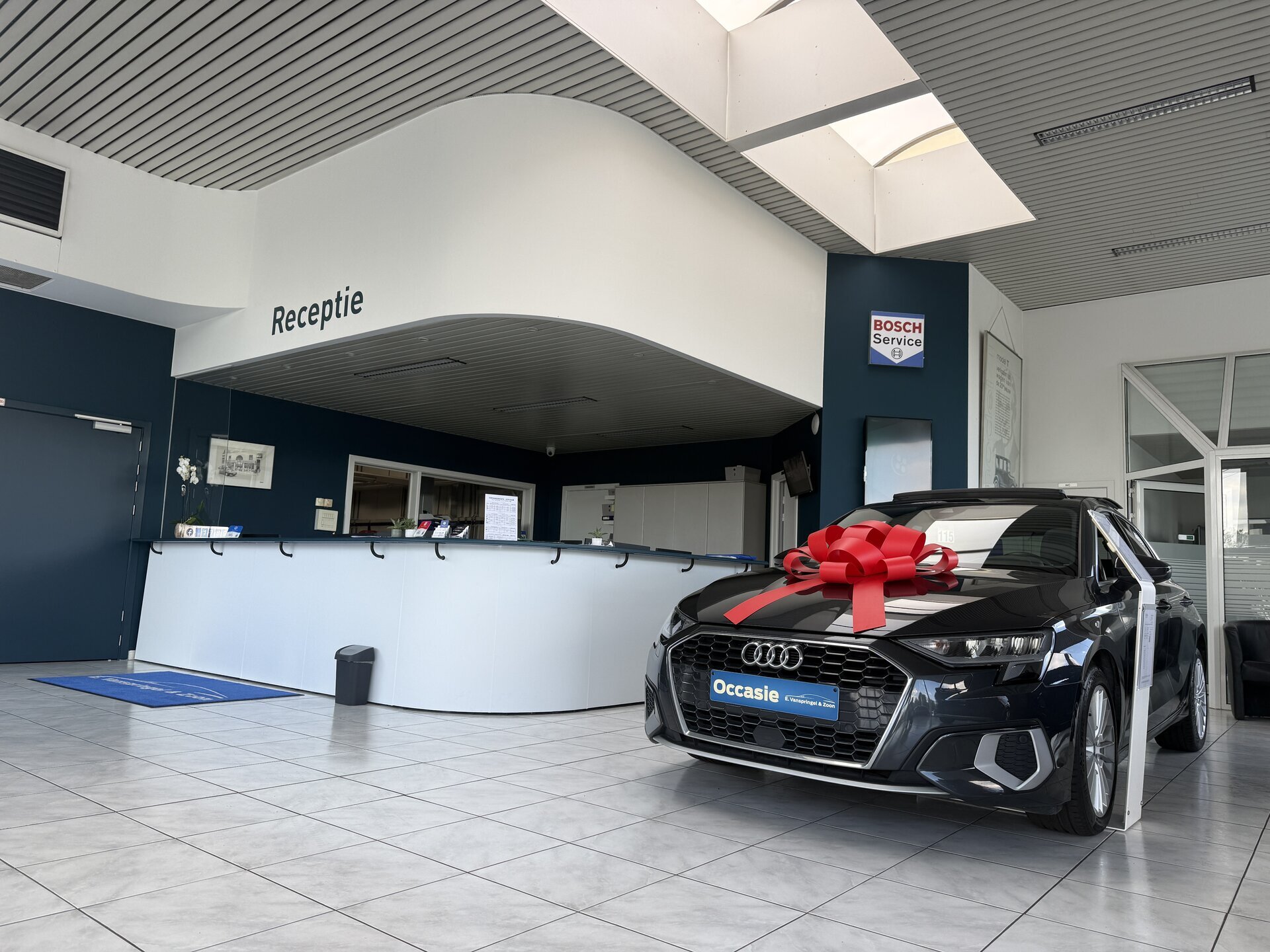 Receptie, werkplaats & carrosserie